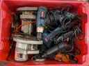 354 Pound Lot of Various Brand Corded Power Tools/PRE-OWNED/DS18060/96738/TSA