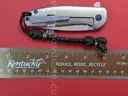 *Discontinued Kizer Laconico Gemini Titanium S35VN Knife/PRE-OWNED/DS18061/96744/TSA