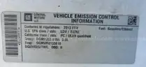 2013 CHEVY IMPALA/DS18081/96889/FLEET/KB3059