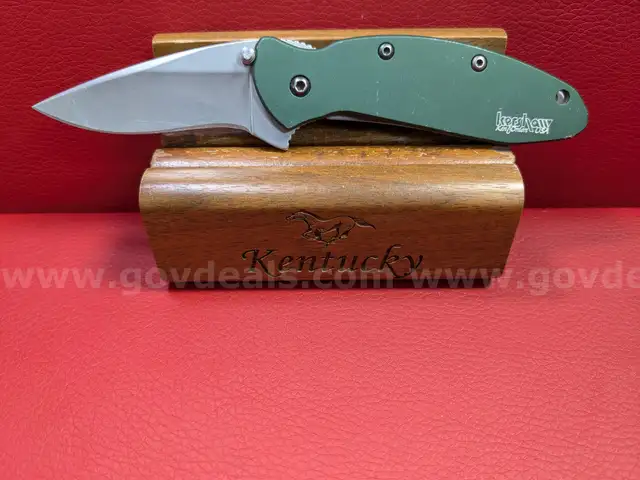 Kershaw Scallion 1620GRN Knife/PRE-OWNED/DS18101/96957/TSA