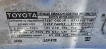 2014 TOYOTA CAMRY HYBRID/DS18109/97005/EEC/KR2385