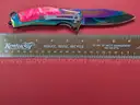 Iridescent Folding Knife/PRE-OWNED/DS18108/96994/TSA