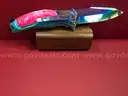 Iridescent Folding Knife/PRE-OWNED/DS18108/96994/TSA