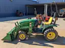 John Deere 2320 Tractor with 200CX Loader/PRE-OWNED/DS17849/97013/DSP/FLOODED