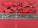 4 Milwaukee Fastback Utility Knives/PRE-OWNED/DS18111/97028/TSA