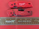 4 Milwaukee Fastback Utility Knives/PRE-OWNED/DS18115/97040/TSA