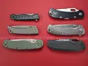 6 Various Brand Knives/PRE-OWNED/DS18121/97064/TSA