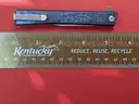 Ocaso Solstice Lightning Strike Titanium S35VN Knife/PRE-OWNED/DS18125/97079/TSA
