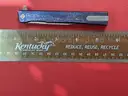 Ocaso Solstice Lightning Strike Titanium S35VN Knife/PRE-OWNED/DS18125/97079/TSA