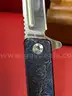 Ocaso Solstice Lightning Strike Titanium S35VN Knife/PRE-OWNED/DS18125/97079/TSA