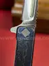 Ocaso Solstice Lightning Strike Titanium S35VN Knife/PRE-OWNED/DS18125/97079/TSA