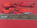 4 Milwaukee Fastback Utility Knives/PRE-OWNED/DS18127/97089/TSA