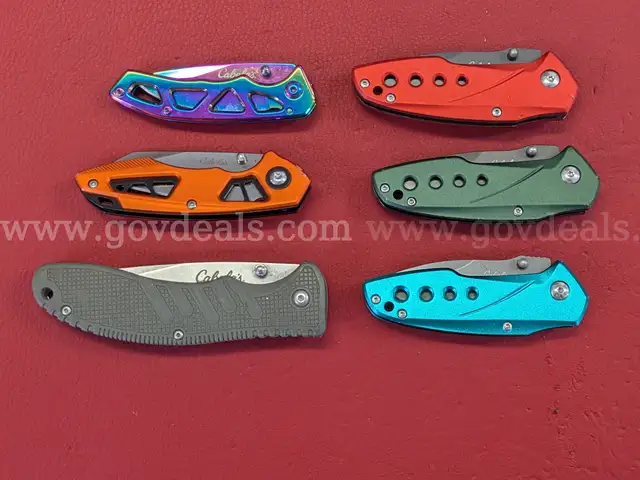 6 Cabela&#x27;s Knives/PRE-OWNED/DS18128/97091/TSA