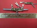 4 Victorinox Camo Swiss Army Knives/PRE-OWNED/DS18132/97106/TSA