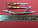 6 Schrade Uncle Henry Knives/PRE-OWNED/DS18132/97104/TSA