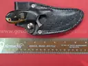 White Knuckler Fixed Blade Knife with Sheath/PRE-OWNED/DS18133/97118/TSA