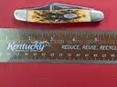 Case XX 6347 Medium Stockman Amber Bone Knife/PRE-OWNED/DS18135/97124/TSA
