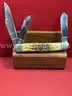 Case XX 6347 Medium Stockman Amber Bone Knife/PRE-OWNED/DS18135/97124/TSA