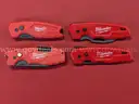 4 Milwaukee Fastback Utility Knives/PRE-OWNED/DS18135/97121/TSA