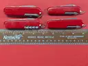 4 Victorinox Swiss Army Knives/PRE-OWNED/DS18135/97119/TSA