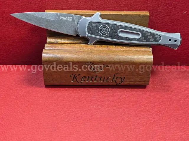 Kershaw Launch 12 Carbon Fiber CPM154 Knife/PRE-OWNED/DS18145/97199/TSA