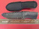 6 Fixed Blade Knives with Sheaths/PRE-OWNED/DS18145/97197/TSA