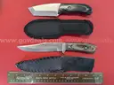 6 Fixed Blade Knives with Sheaths/PRE-OWNED/DS18145/97197/TSA
