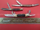 6 Schrade Old Timer Knives/PRE-OWNED/DS18148/97221/TSA