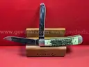 *Discontinued Case XX 6254 John Deere Green Bone Trapper Knife/PRE-OWNED/DS18149/97230/TSA