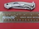 Zero Tolerance Sinkevich 0450 Flipper Titanium S35VN Knife/PRE-OWNED/DS18149/97229/TSA