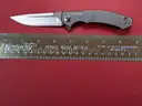 Zero Tolerance Sinkevich 0450 Flipper Titanium S35VN Knife/PRE-OWNED/DS18149/97229/TSA