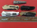 10 Smith & Wesson-Gun Maker Knives/PRE-OWNED/DS18168/97289/TSA