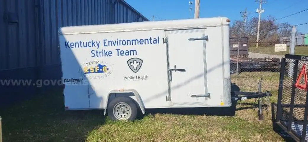 2013 HOMESTEADER CHALLENGER ENCLOSED TRAILER PREOWNED/DS17176/92860/DSP