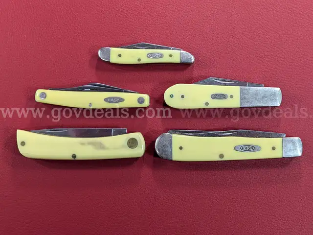 5 Case Folding Knives/PRE-OWNED/DS18200/97429/TSA