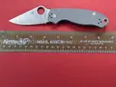 Spyderco Para 3 CPM Maxamet G10 Knife/PRE-OWNED/DS18201/97437/TSA