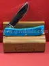 Case XX 6137 Sod Buster Jr. Caribbean Blue Knife/PRE-OWNED/DS18201/97435/TSA