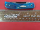 Case XX 6137 Sod Buster Jr. Caribbean Blue Knife/PRE-OWNED/DS18201/97435/TSA