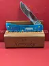 Case XX 6137 Sod Buster Jr. Caribbean Blue Knife/PRE-OWNED/DS18201/97435/TSA