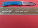 Case XX 6137 Sod Buster Jr. Caribbean Blue Knife/PRE-OWNED/DS18201/97435/TSA