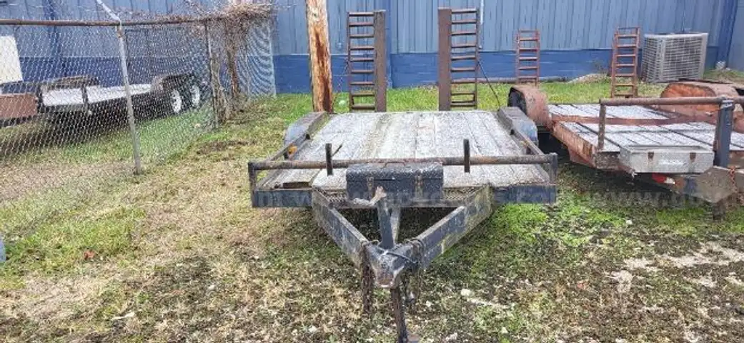 SOUTH BAY DUAL AXLE EQUIPMENT TRAILER 7X16 PREOWNED/DS16946/91974/DSP