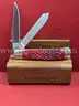 Kissing Crane KC5106 Red Trapper Knife/PRE-OWNED/DS18203/97474/TSA