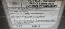 2012 FORD ESCAPE XLT 4X4/DS18205/97479/EEC/KW8638