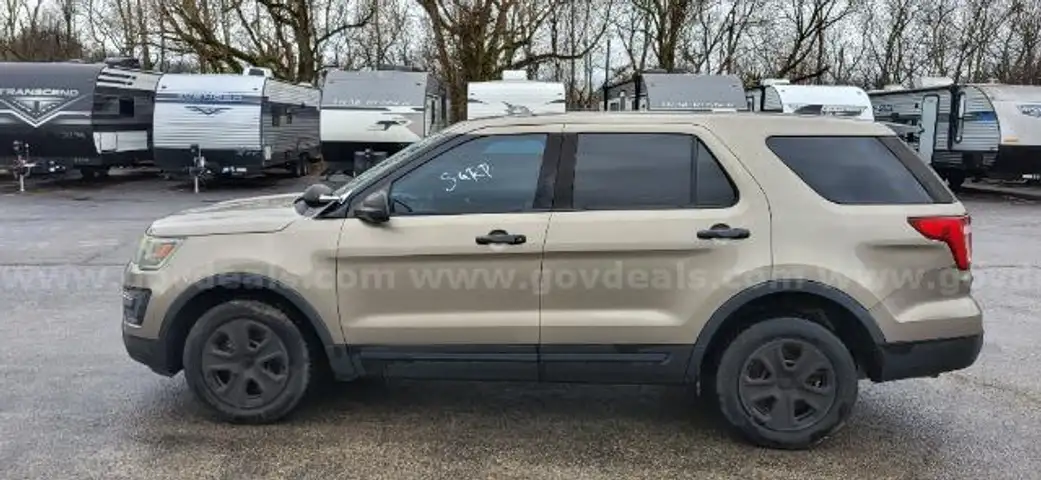 2016 FORD EXPLORER POLICE INTERCEPTOR 4X4/DS18204/97525/KSP/SP4526