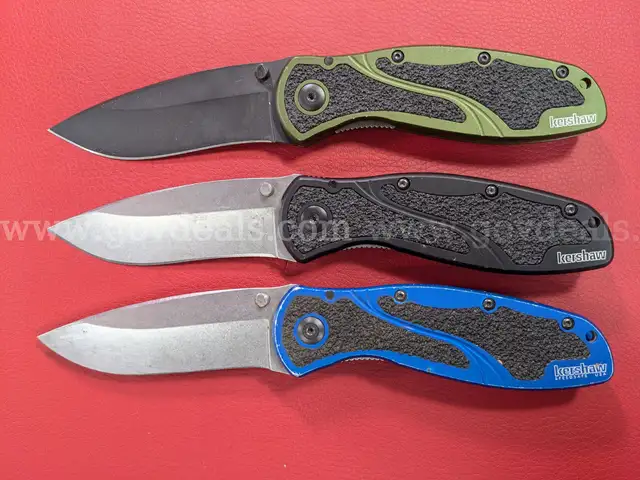 3 Kershaw Blur Knives/PRE-OWNED/DS18218/97540/TSA
