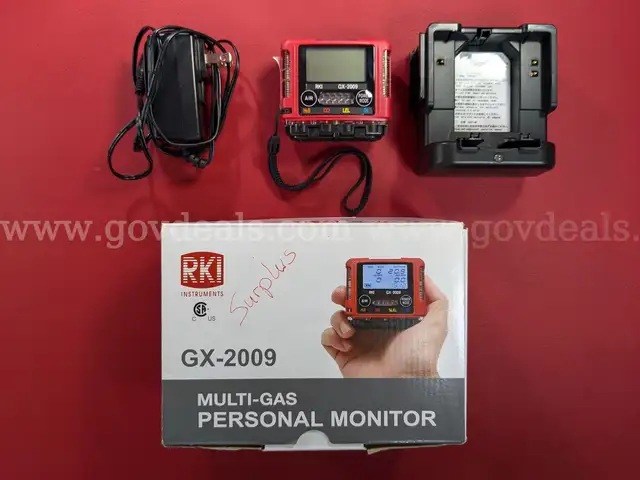 RKI Instruments GX-2009 Multi-Gas Monitor/Pre-Owned//DS18230/97624/DSP