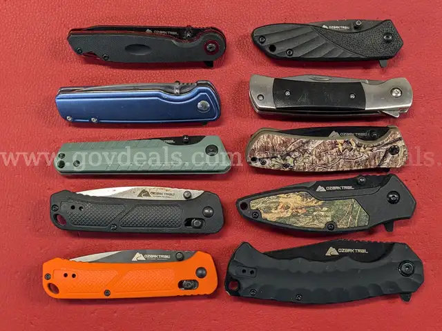 10 Ozark Trail Knives/PRE-OWNED/DS18231/97630/TSA