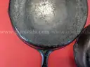 7 Various Cast Iron Pans/PRE-OWNED/DS18245/97693/TSA