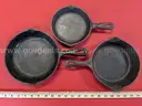 7 Various Cast Iron Pans/PRE-OWNED/DS18245/97693/TSA