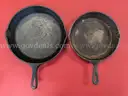 7 Various Cast Iron Pans/PRE-OWNED/DS18245/97693/TSA