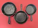 7 Various Cast Iron Pans/PRE-OWNED/DS18245/97693/TSA